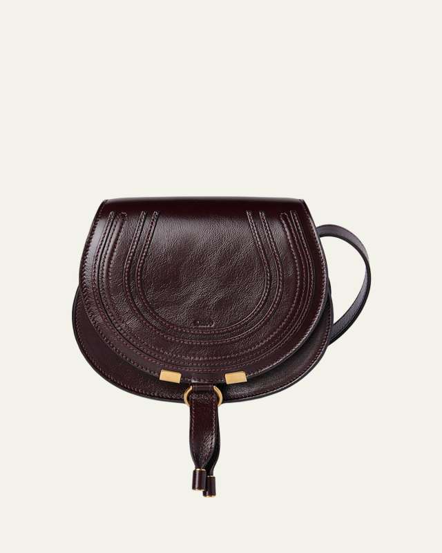 Marcie Small Crossbody Bag in Shiny Calfskin